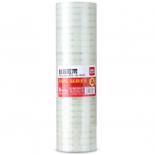 得力(deli)30323 高透封箱胶带60mm*60y 6卷/筒