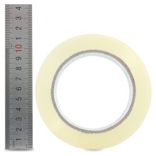 得力（deli）30325 高透明度封箱胶带60mm*100y（91.4米） 6卷/筒