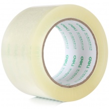 得力（deli）30325 高透明度封箱胶带60mm*100y（91.4米） 6卷/筒