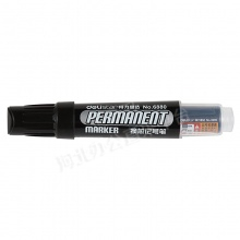 得力(deli)6880 物流专用换芯记号笔(黑色) 10支装