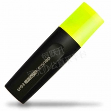 得力（deli） 33208 标记醒目荧光笔 3支/卡 橙绿黄三色