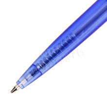 得力（deli） 6506 按动圆珠笔 60支/盒 蓝色 0.7mm